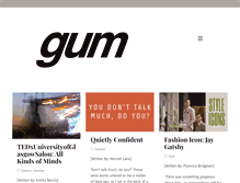 Tablet Screenshot of glasgowuniversitymagazine.co.uk